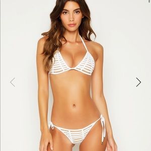 Beach Bunny White Bikini